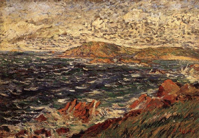 Paul Signac Sea breeze Norge oil painting art